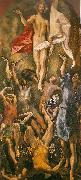 El Greco resurrection oil painting reproduction